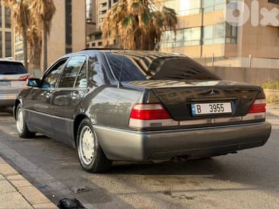 Mercedes-Benz S-Class 1993 S500 1993 super clean car balck/black