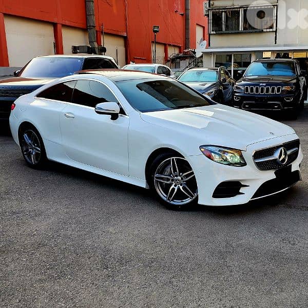 MERCEDES-BENZ E400 COUPE AMG 4MATIC 2018 MINT CONDITION 0