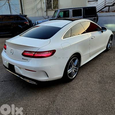 MERCEDES-BENZ E400 COUPE AMG 4MATIC 2018 MINT CONDITION