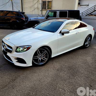 MERCEDES-BENZ E400 COUPE AMG 4MATIC 2018 MINT CONDITION