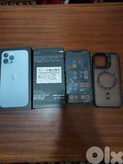 ايفون برو ماكس ١٣ لون سماوي iphone 13 pro max