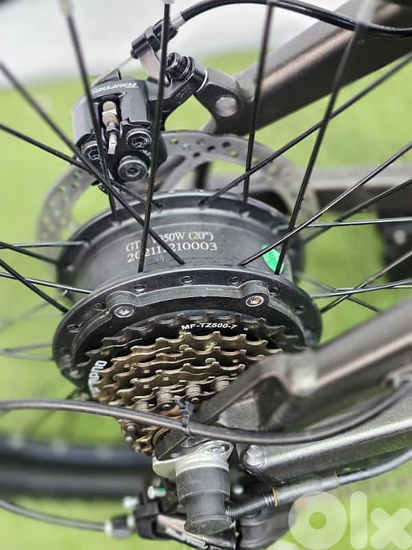 city 350 foldable electric bike 6