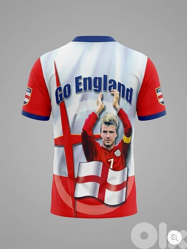 Beckham England shirt 1