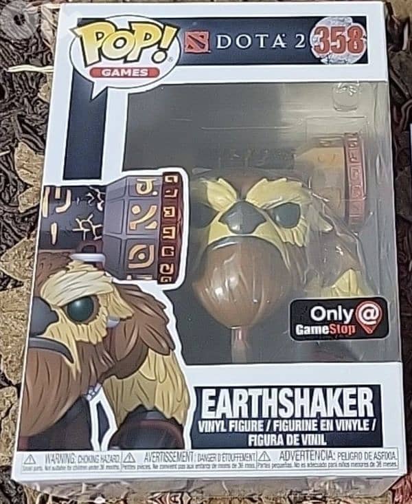 Dota 2 Earthshaker Funko Pop - Rare Collectible 0