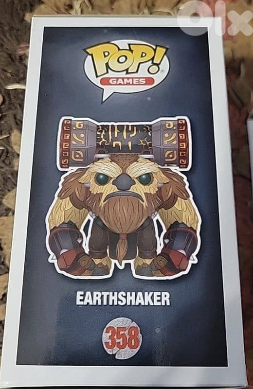 Dota 2 Earthshaker Funko Pop - Rare Collectible 3