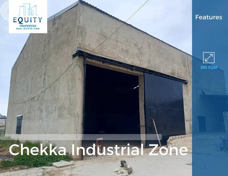 380 SQM Industrial Warehouse For Rent In Chekka #CM354124 0
