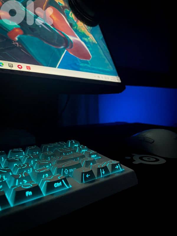 full setup gaming used 3 months supper new 2