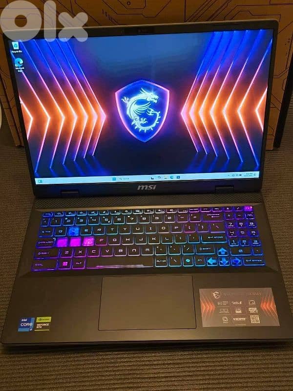 OPEN BOX MSI SWORD 16HX CORE I7 GENERATION 14HX RTX 4060 WITH 1 TERRA 0
