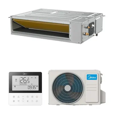 AC MIDEA 48000BTU Inverter Duct Type مكيف ميديا إنفرتر كفالة شركة