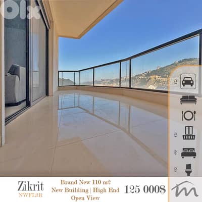 Zikrit - Mazraat Yashouh | Decorated 110m² | New Building | Open View