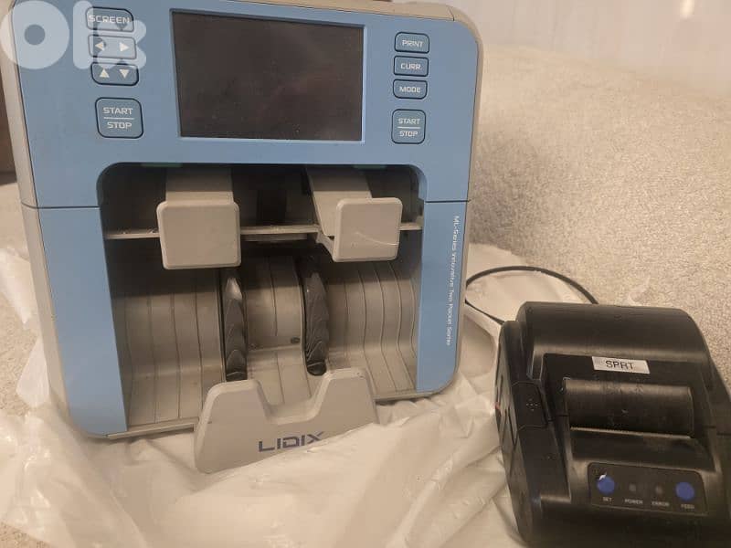 LIDIX ML DUAL CIS Two (2) Pocket -money counter 1