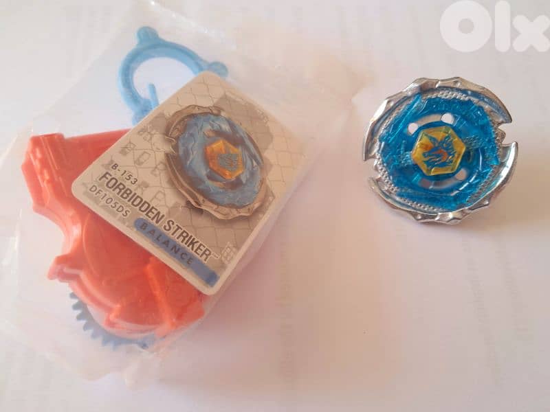 Authentic Forbidden Striker Beyblade Metal Fury Beyblade 2010 0