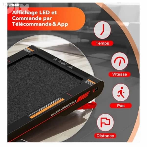 Adjustable Walking/Running Treadmill 0.3-6 km/h 5