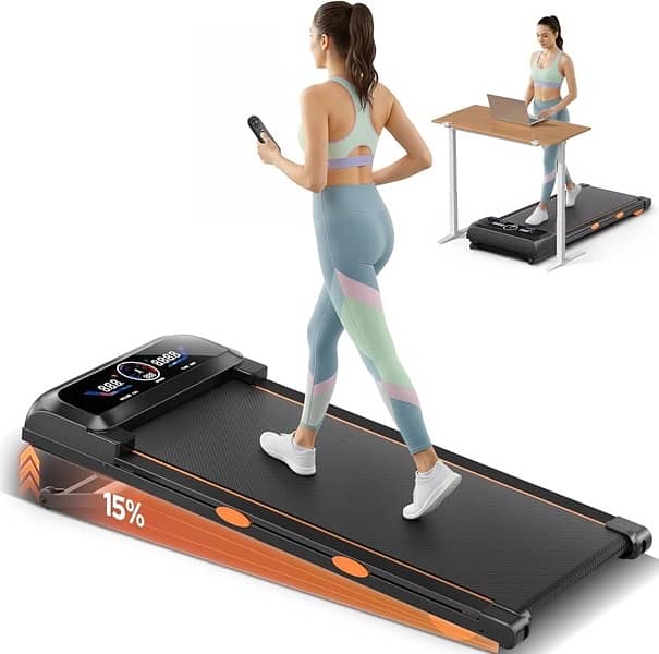 Walking Pad Treadmill with Auto Incline 0