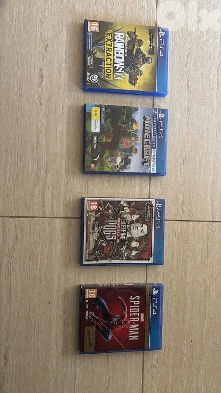 PS4 Games CDs Bundle 0