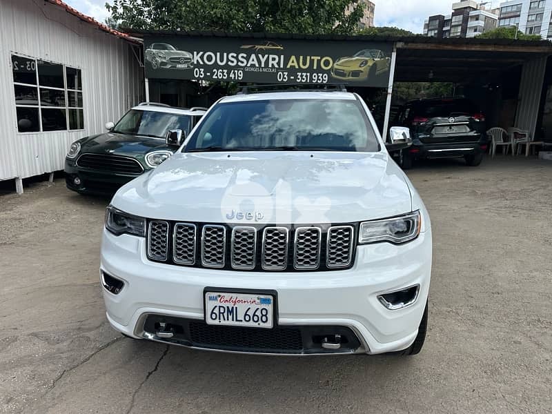 Jeep Grand Cherokee 2017 overland very clean California 0