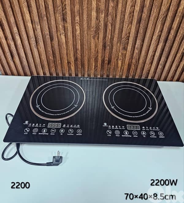 Induction cooker electric double range 0