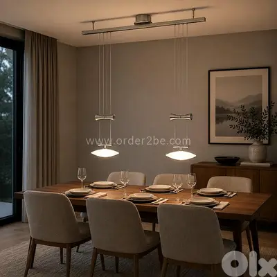 EGLO Zeles Adjustable Pendant Light – Satin Nickel