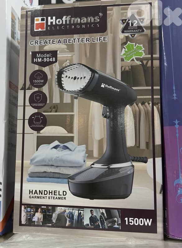 Garment Steamer Handheld 1500W 0