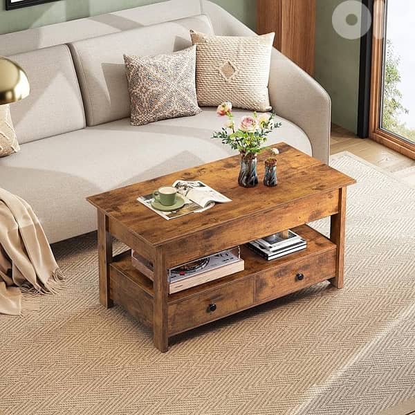 WLIVE Coffee Table, Lift Top Coffee Table 3