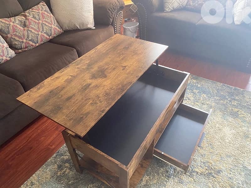 WLIVE Coffee Table, Lift Top Coffee Table 6