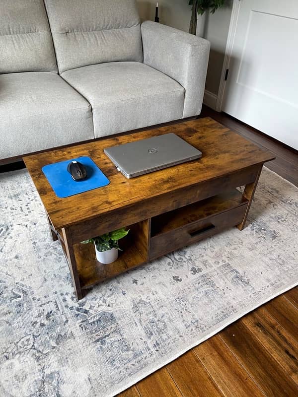 WLIVE Coffee Table, Lift Top Coffee Table 7