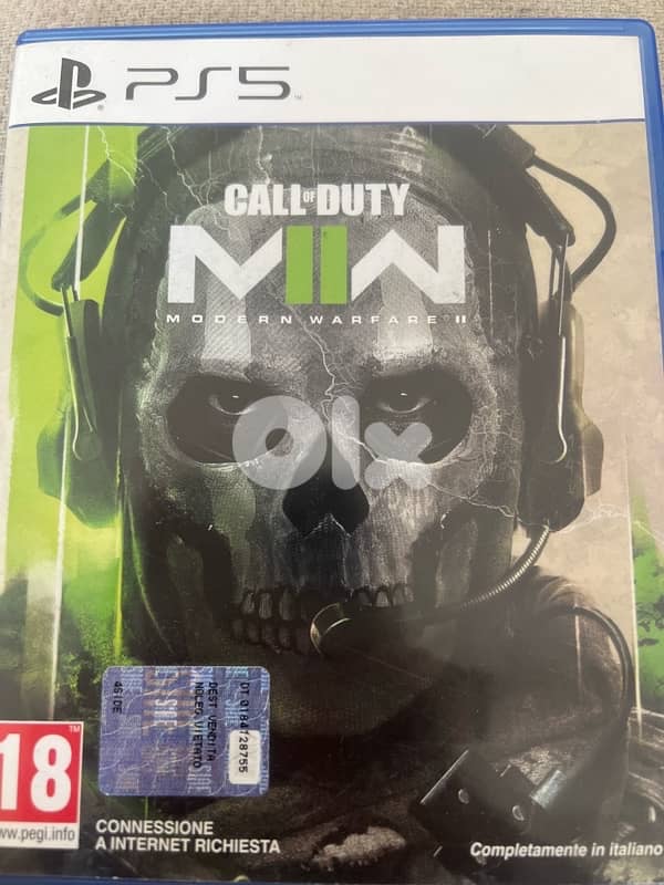 used cod modern warfare 2 and used fifa 23 0