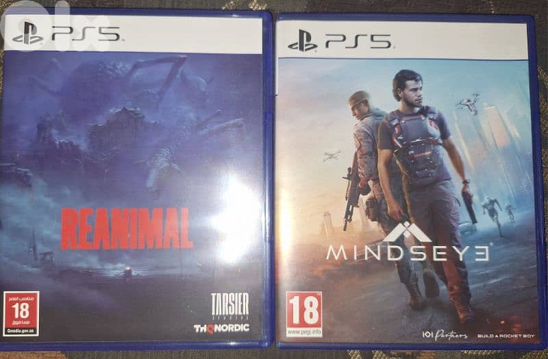 reanimal & mindseye used like new for sale location beirut 0