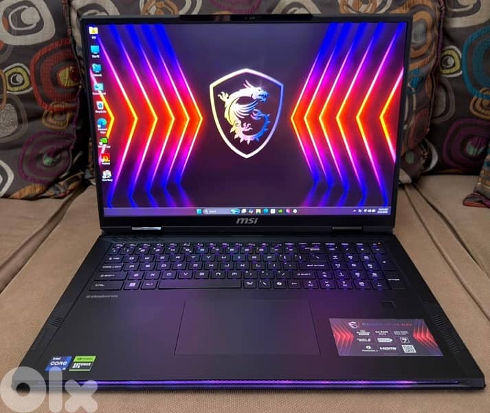 MSI RAIDER Gaming/Rendering Laptop i9 14900HX RTX 4080 32GB Ram DDR5 3