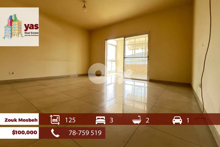 Zouk Mosbeh 125m2 | Well Maintained | Prime Location | Catch | EH/RH 0