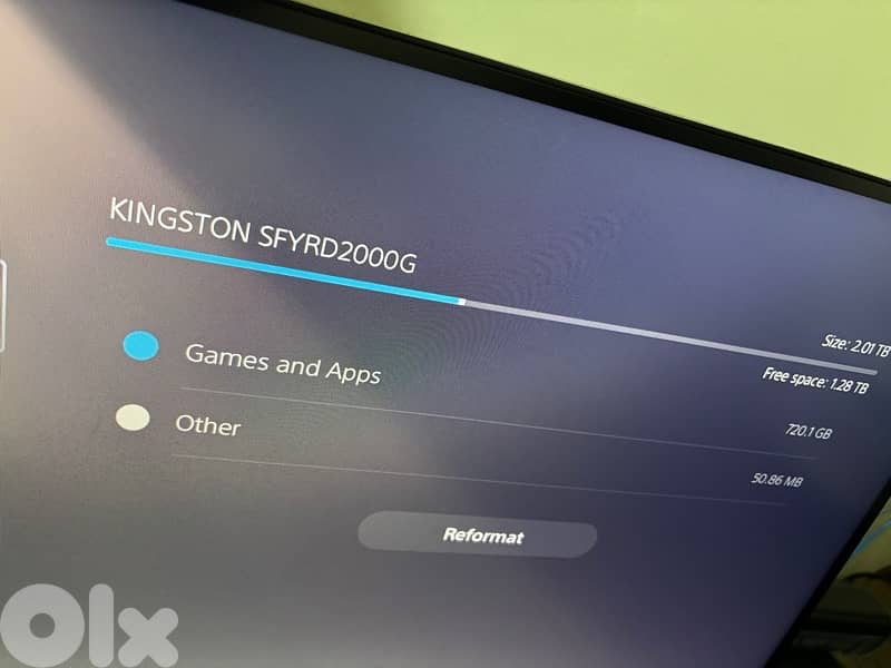 Kingston Fury Renegade PS5 SSD 2tb SFYRD/2000G 1