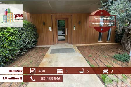 Beit Misk 438m2 | Garden & Terrace | Townhouse | Luxury | TCH