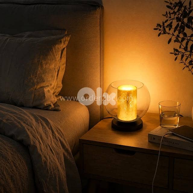 Casaya Golden Sphere Ambient Table Lamp 0