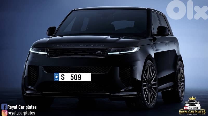 S 509    Special 3 digits car plate number for sale 1