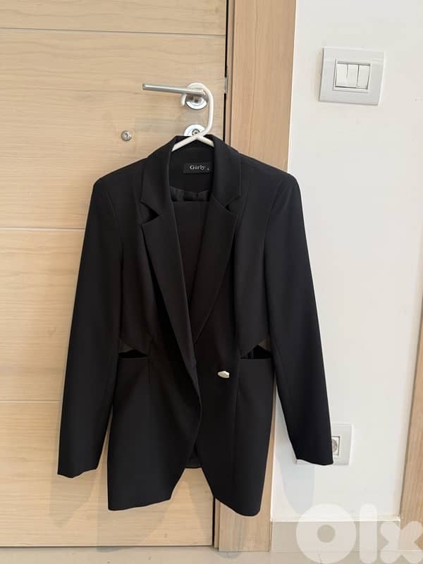 classic black suit new size s 0
