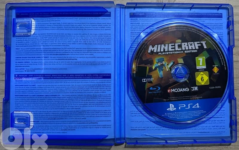 PS4 Minecraft – (Good Condition) Fully Working 1
