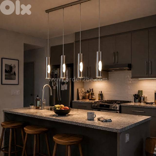 EGLO Ceratella 4-Light Linear Pendant 1