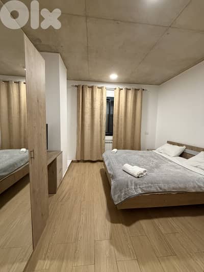 RWK103GA - furnished duplex apartment for sale in Mzaar Kfardebian