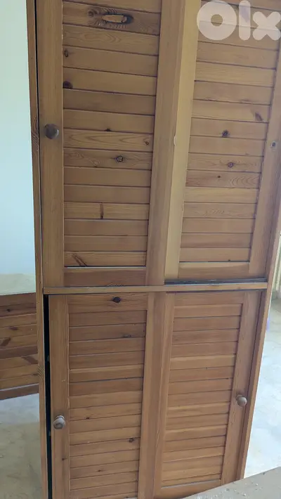 Slated cabinets