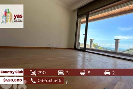 Jeita Country Club | 290m2 Chalet | ULTRA UPGRADED | View | Catch |