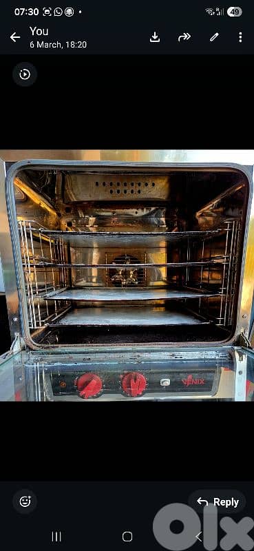 Industrial oven for restaurant 0