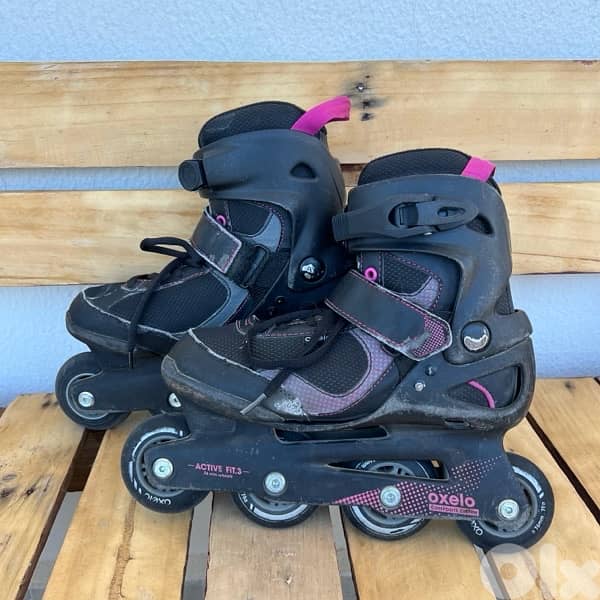 Oxelo Inline Roller Skate (38) 0