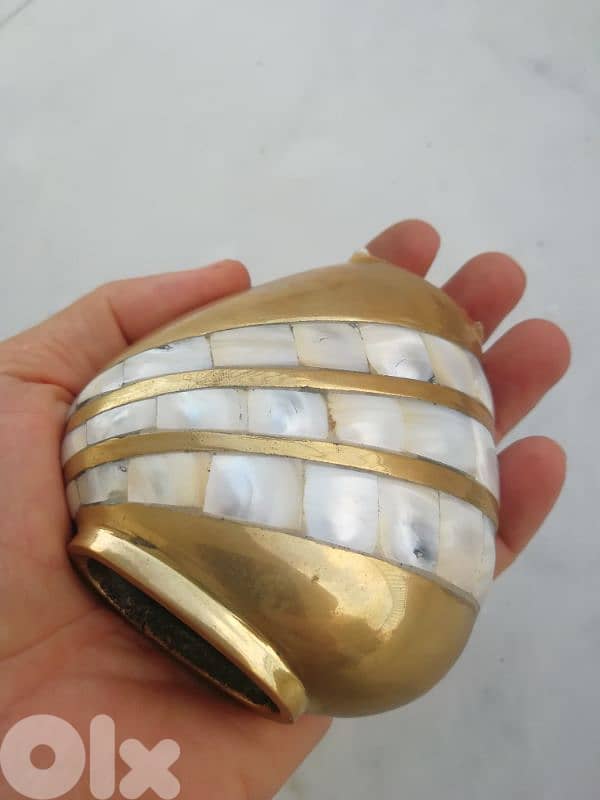 تحفة نحاس مصدفة 1