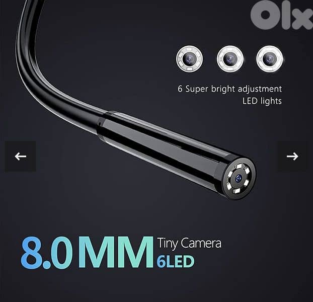 Handheld Endoscope Camera,Portable 2.4 Inch IPS Screen. cable 10M or 5M 2