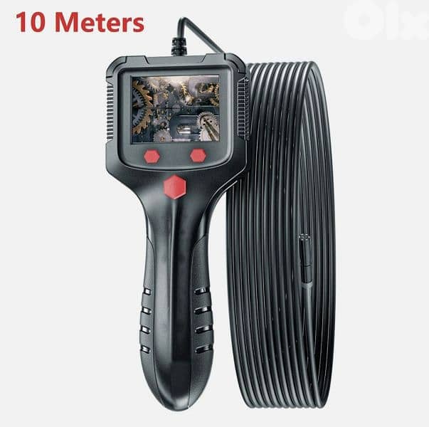 Handheld Endoscope Camera,Portable 2.4 Inch IPS Screen. cable 10M or 5M 0