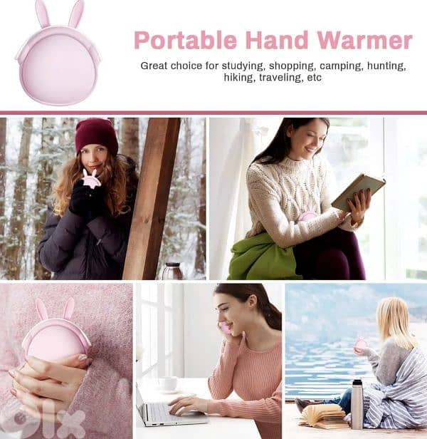 TIM-LI Hand Warmers Rechargeable/ powe bank 5