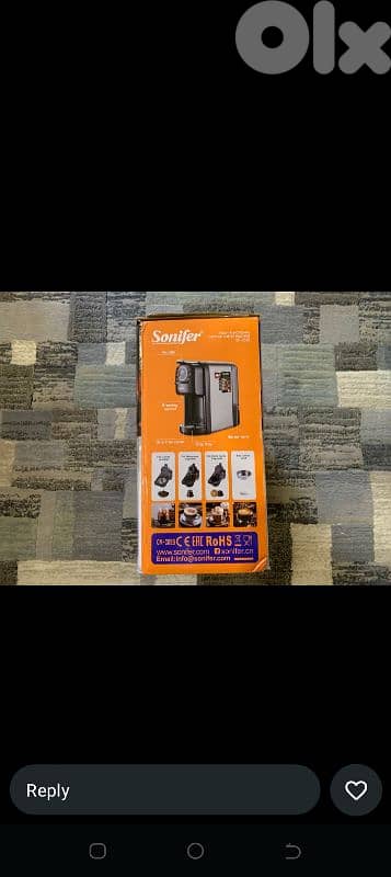 used 1 time coffee machine 7