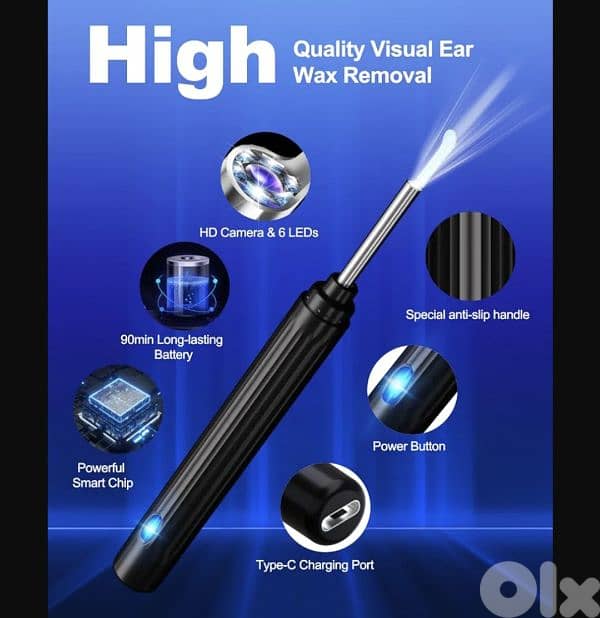 Ear Wax Removal Kit,Ear Cleaner with Camera 0
