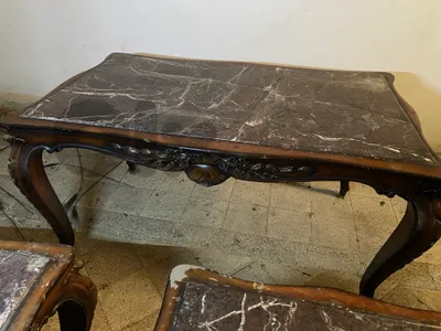 antique coffee table 3 pc set