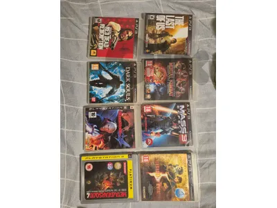 ps3 super slim 500gb 8 game discs